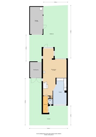 Floorplan - Bilderdijkstraat 22, 3751 EX Bunschoten-Spakenburg